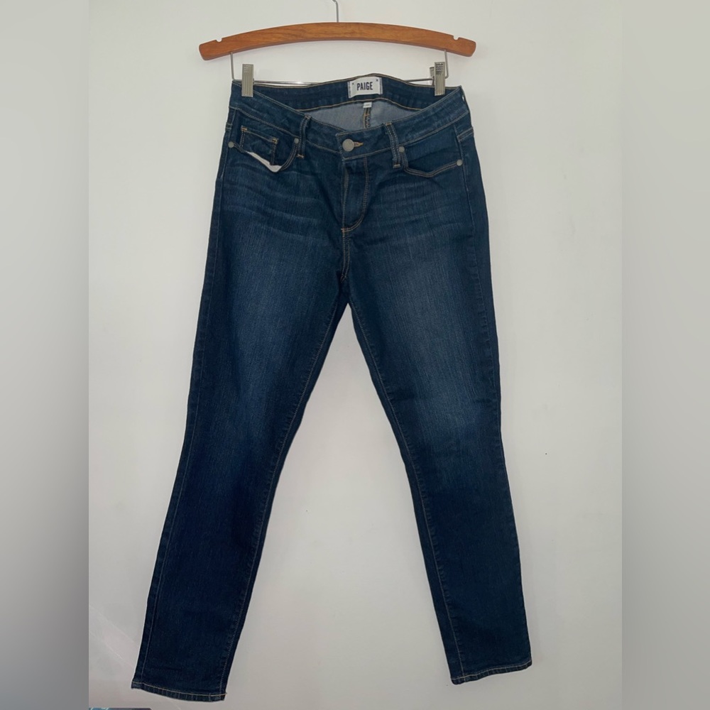 PAIGE Kylie crop pants size 30 dark blue
